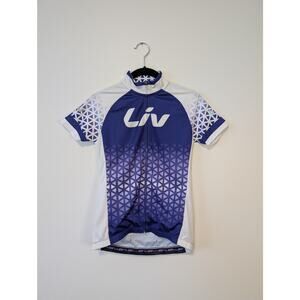 Liv Cycling BeLiv Short Sleeve Jersey – Purple/White, XS, NWT